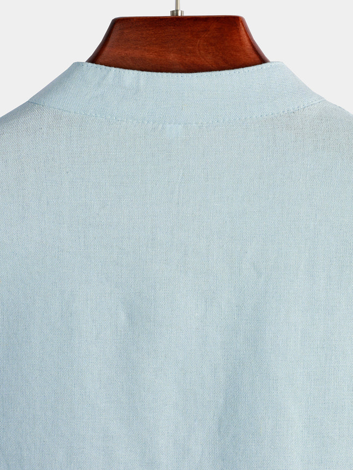 Chemise de vacances décontractée à manches courtes pour hommes