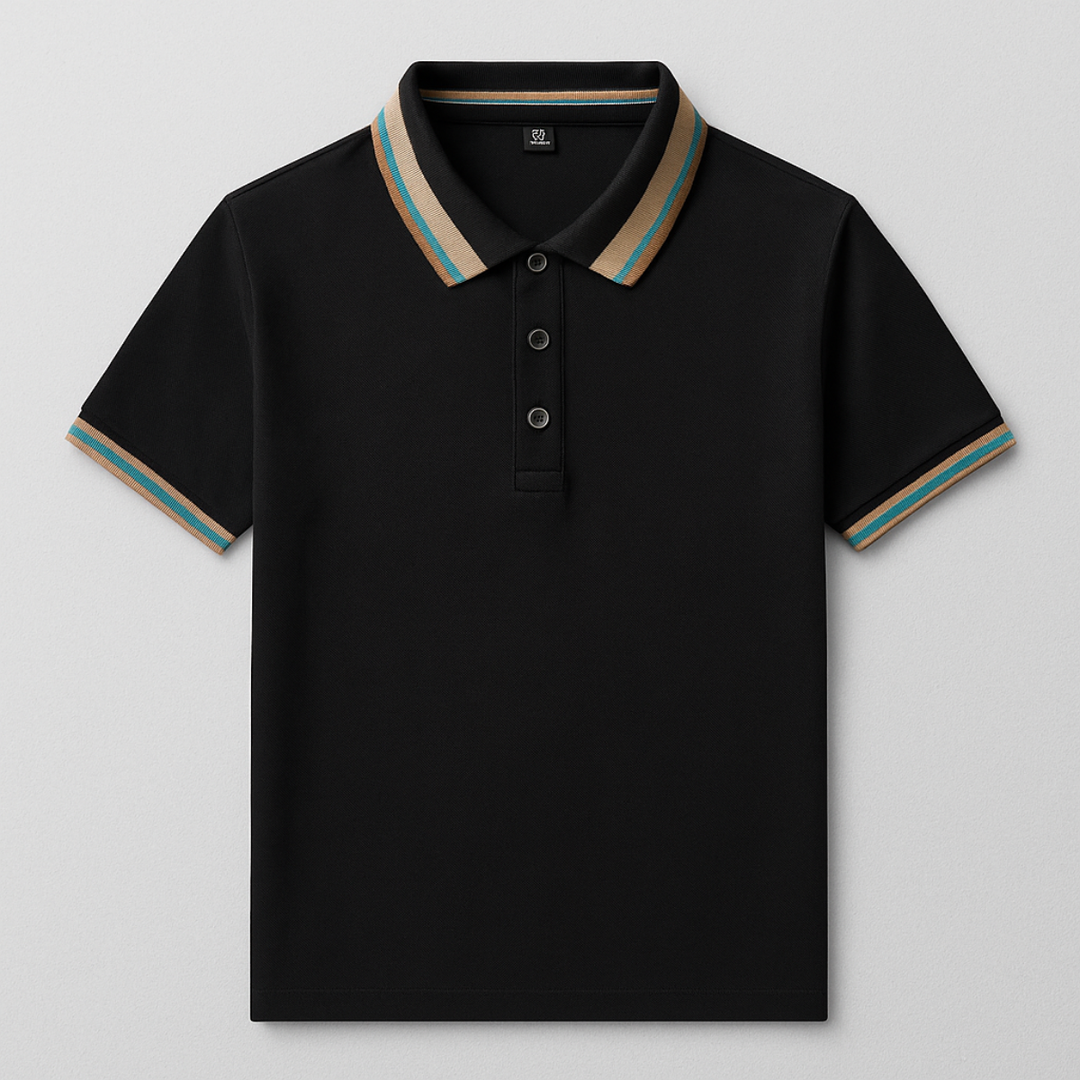 Le Polo en Coton Rayé Bellagio