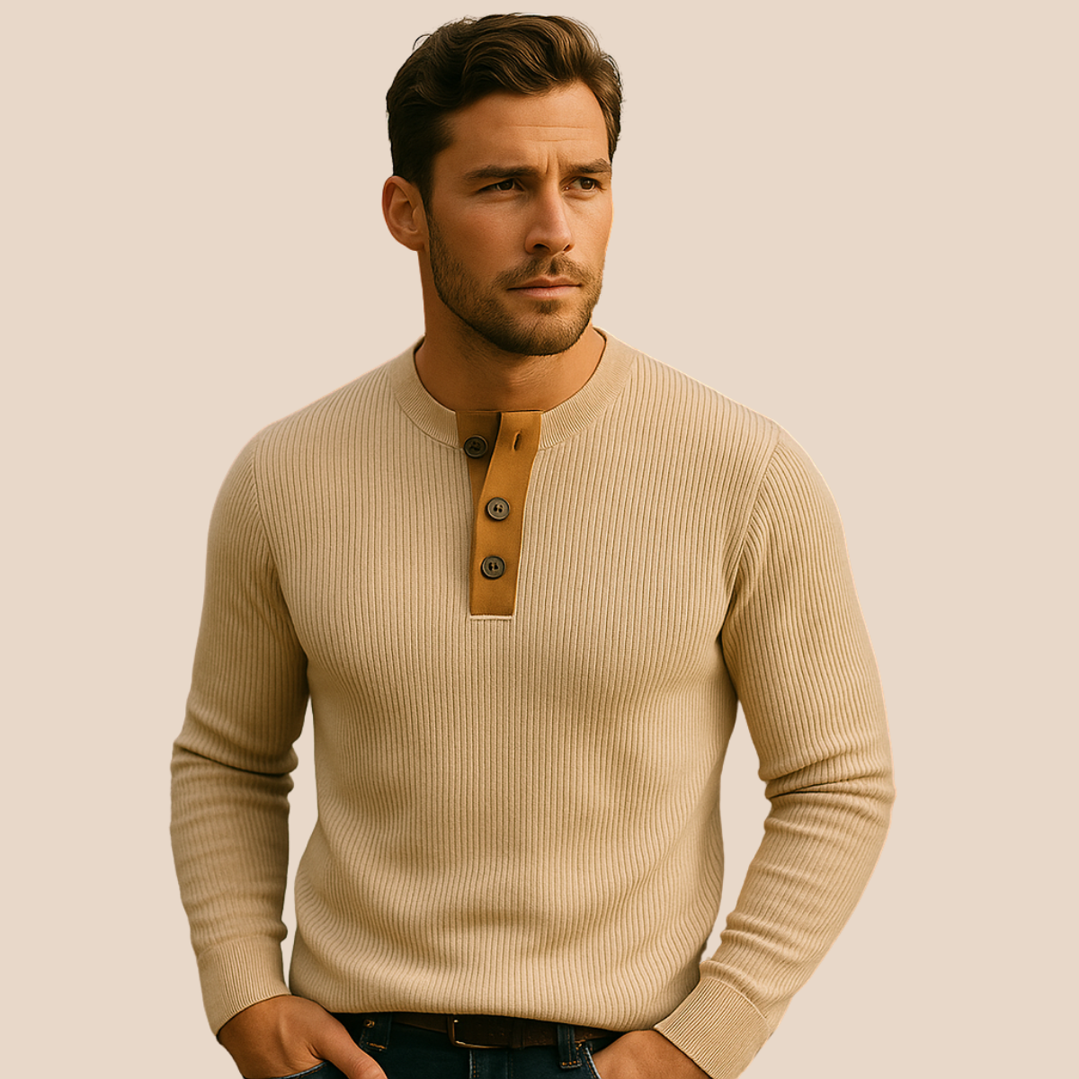 Le Pull à Col Zippé Cirencester pour Hommes