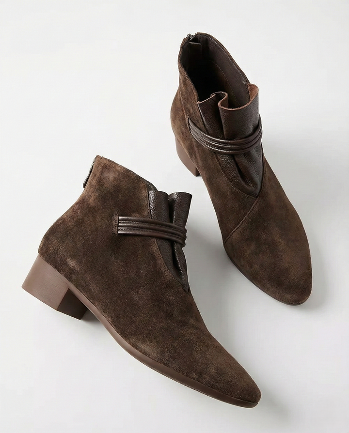 Bottes Vivienne Italian en daim