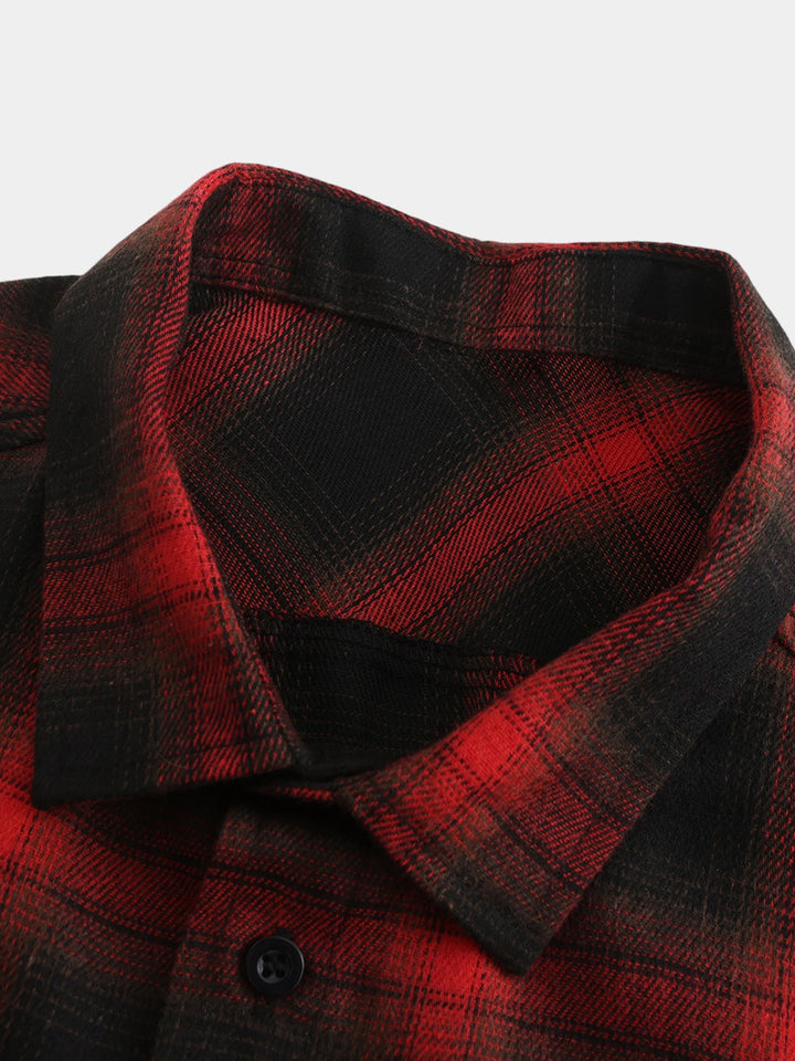 Chemise Homme Décontractée d’Été à Carreaux Sans Manches