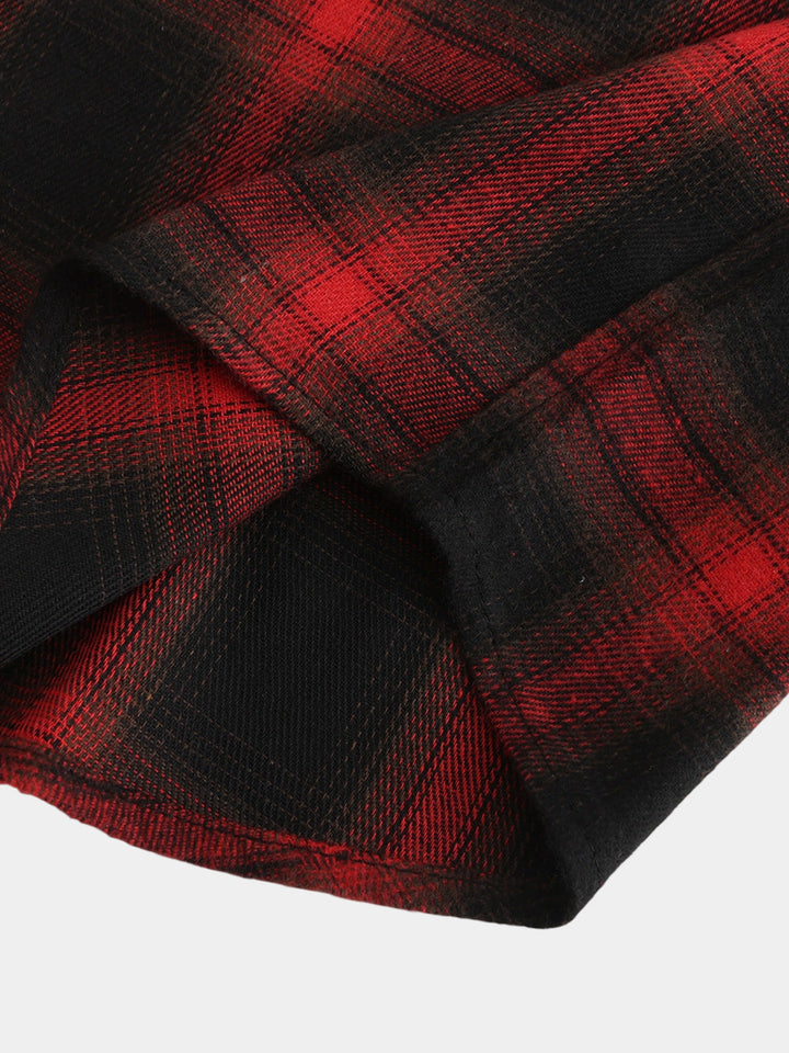 Chemise Homme Décontractée d’Été à Carreaux Sans Manches