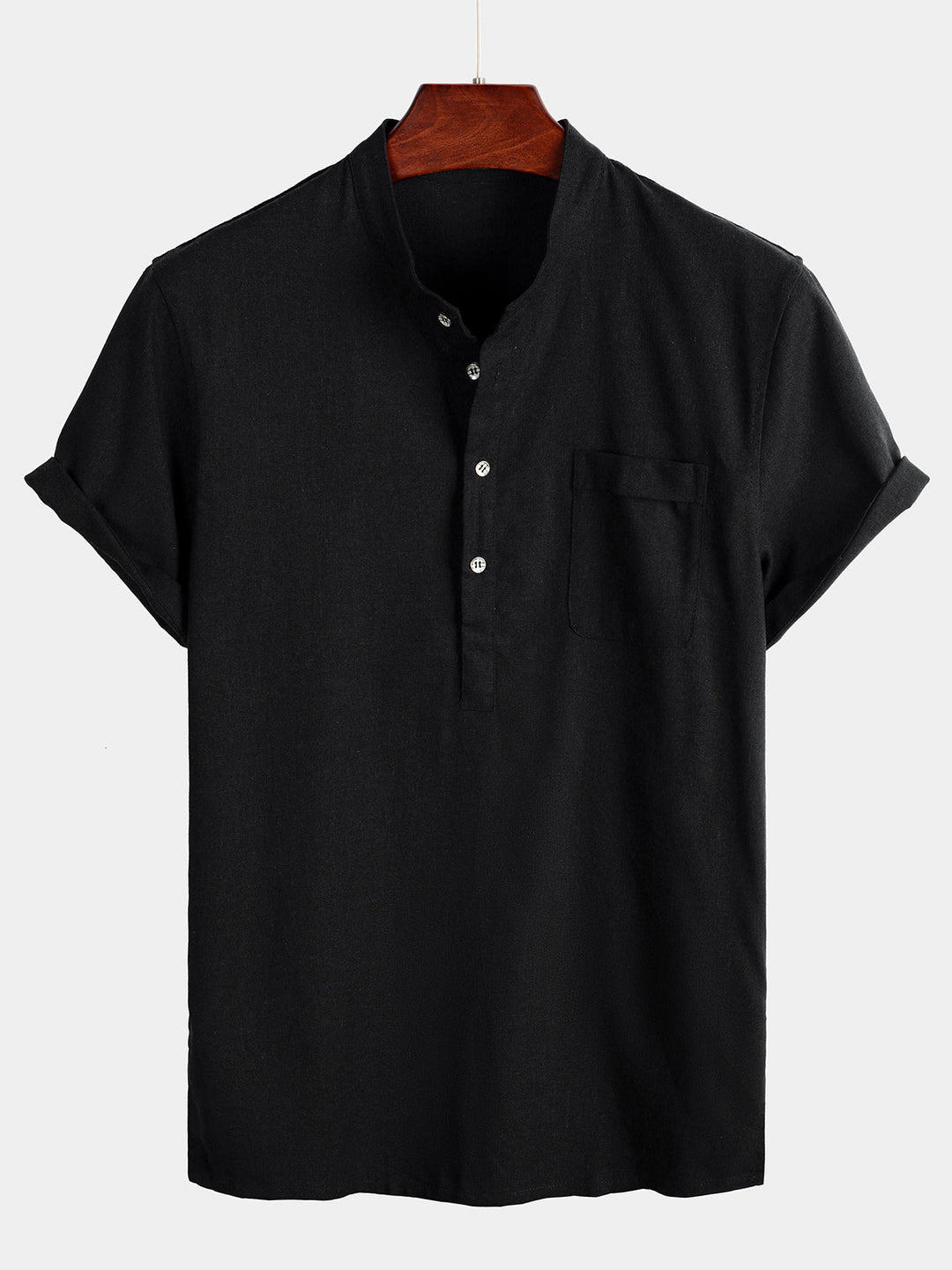 Chemise de vacances décontractée à manches courtes pour hommes