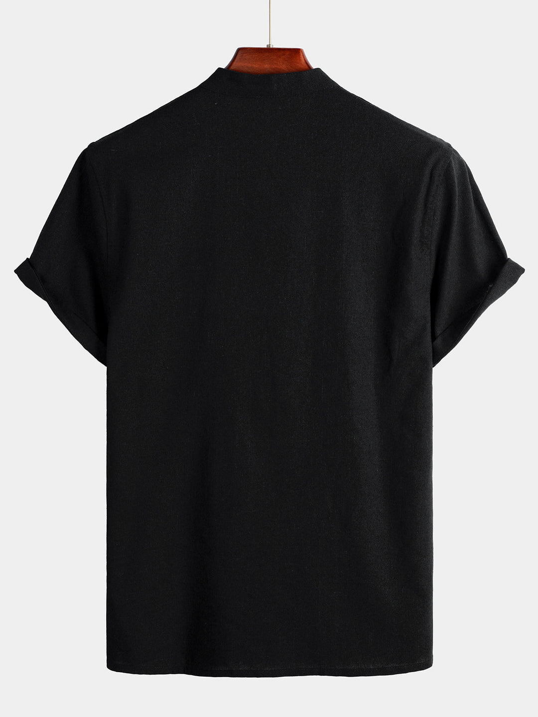 Norbert — Chemise Col Haut Uni