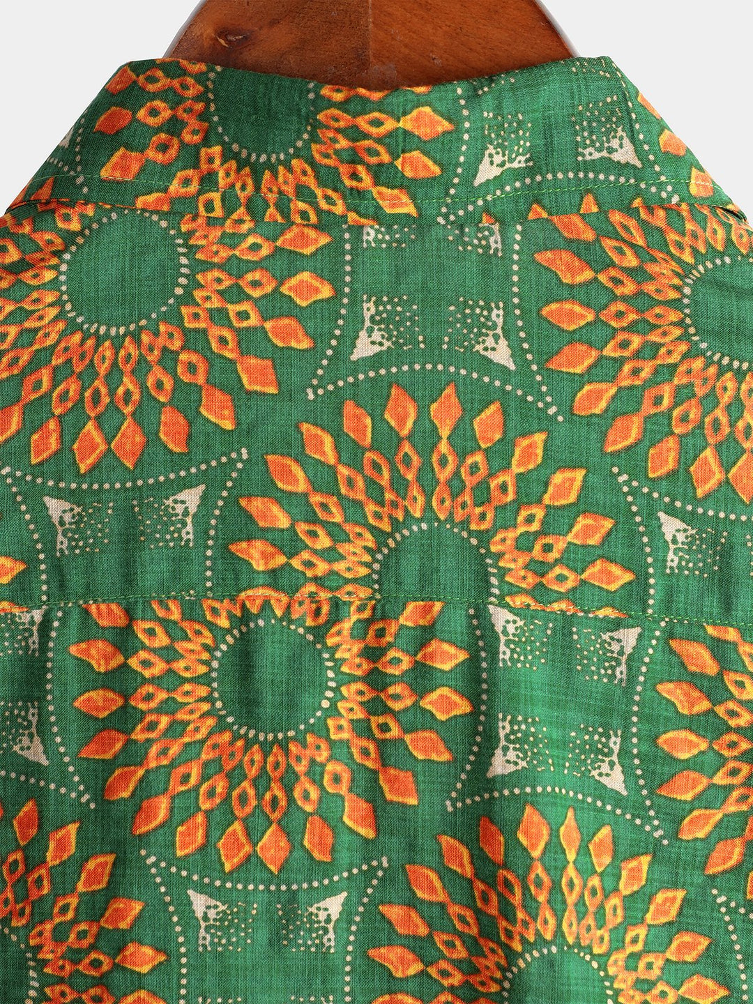 Chemise à manches courtes rétro boutonnée d&