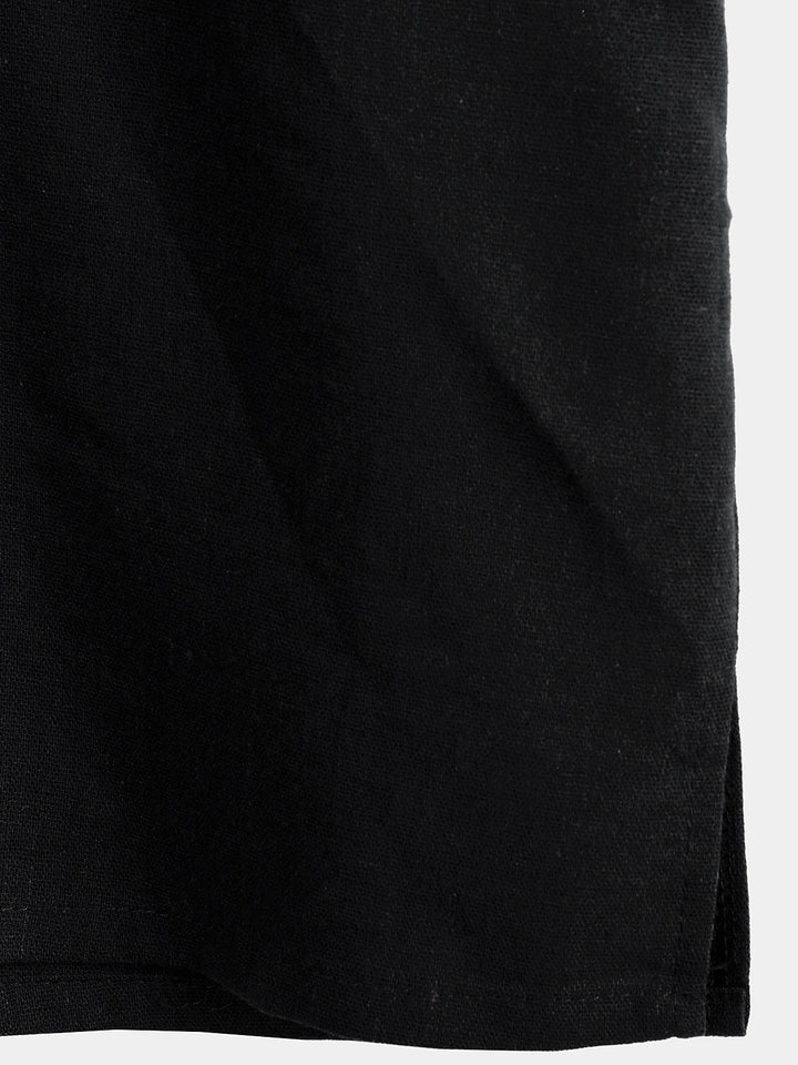Norbert — Chemise Col Haut Uni