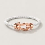 Bracelet Aurelio Blanc / Or rose