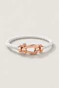 Bracelet Aurelio Blanc / Or rose