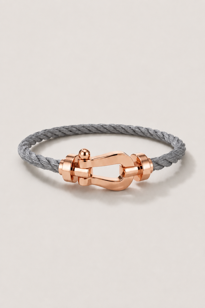 Bracelet Aurelio Gris / Or Rose
