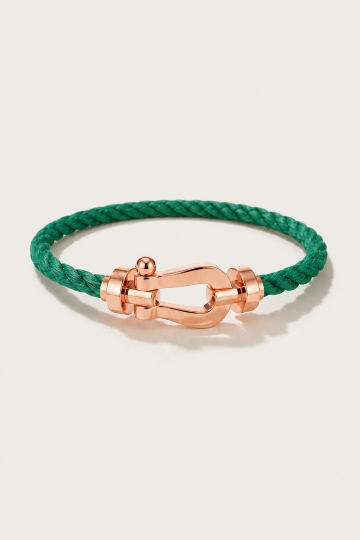 Bracelet Aurelio Vert / Or Rose