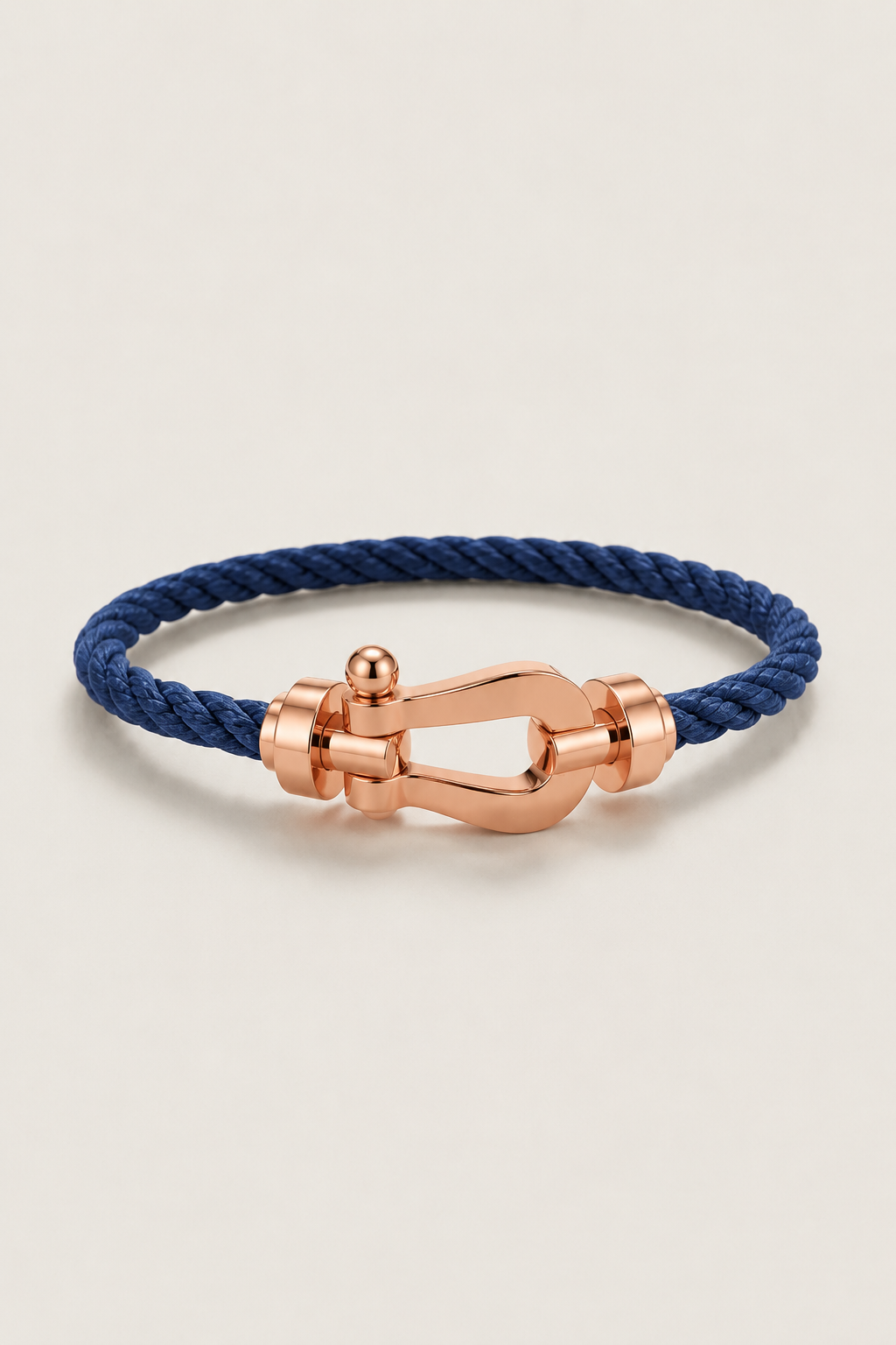 Bracelet Aurelio Marine / Or Rose