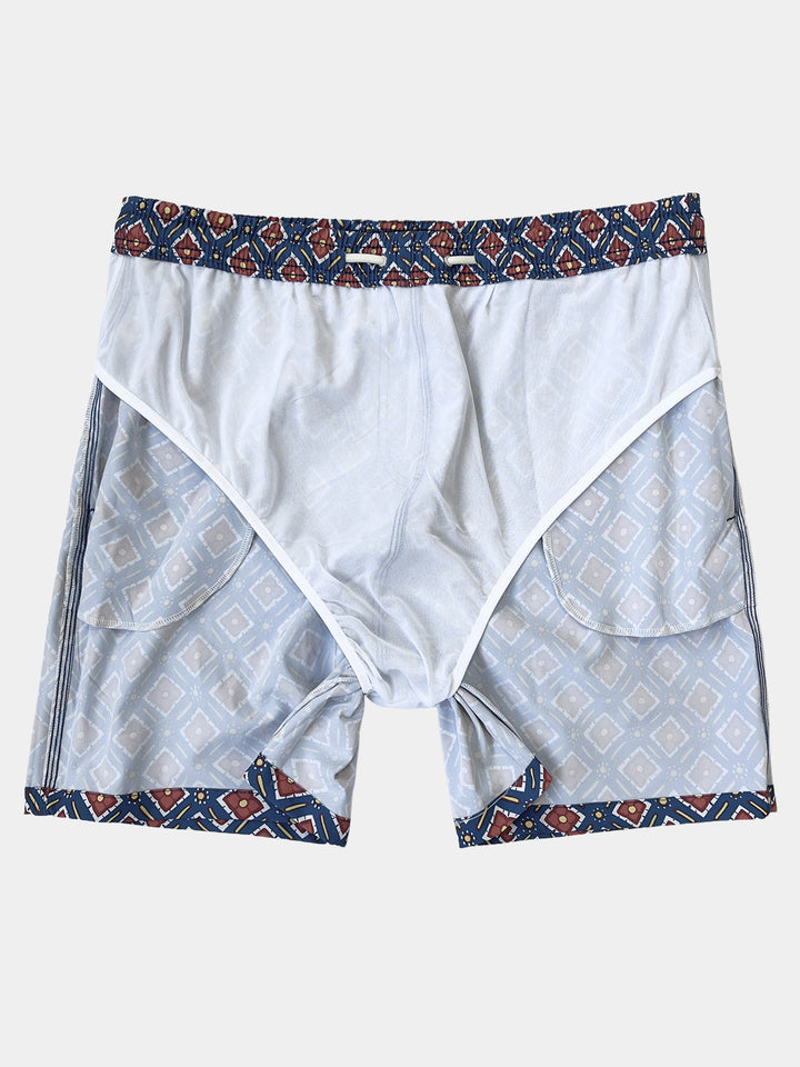 Short de Bain Homme à Imprimé Fun Séchage Rapide