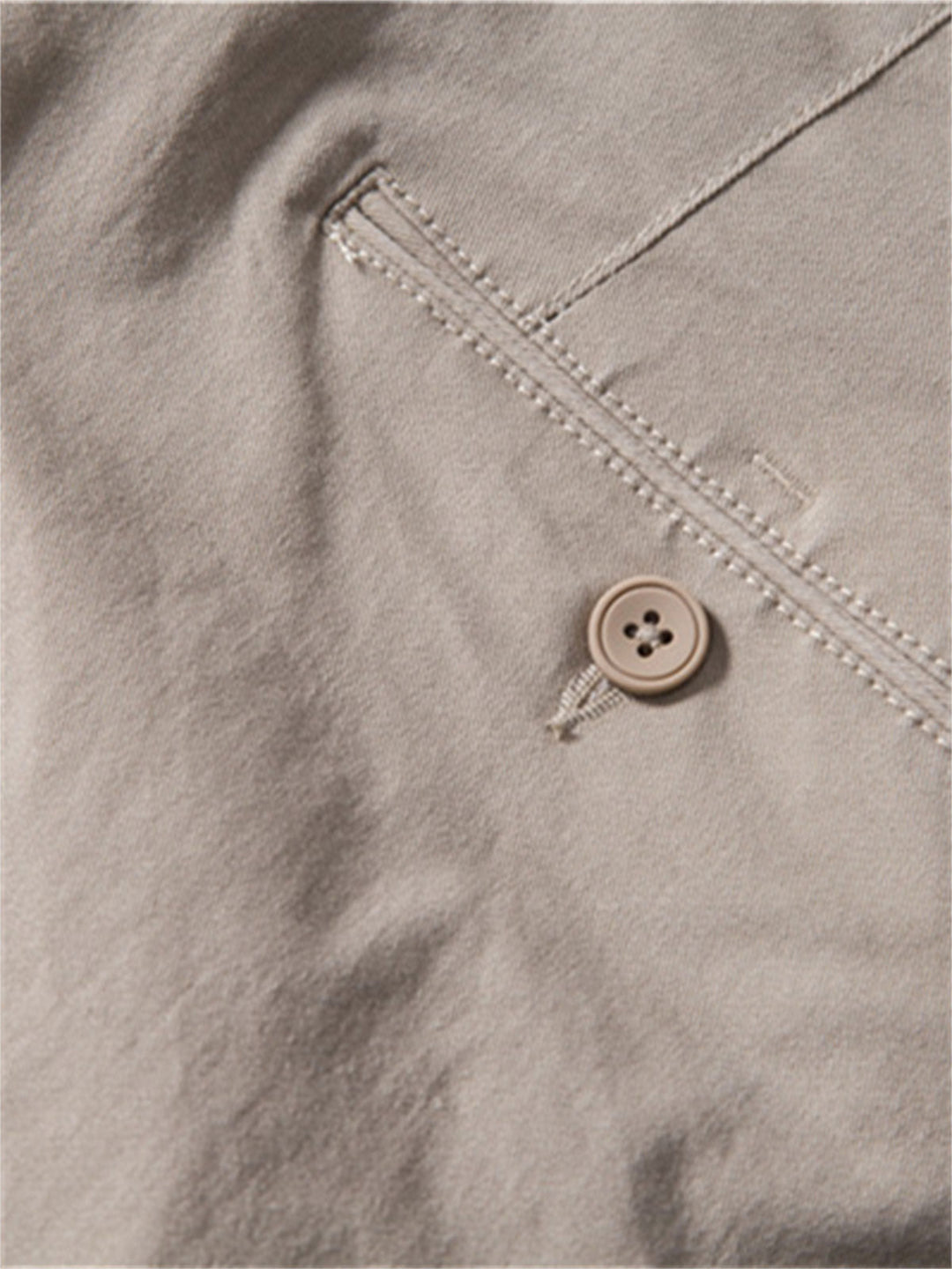 Pantalon décontracté en coton respirant pour homme avec poches et couleur unie