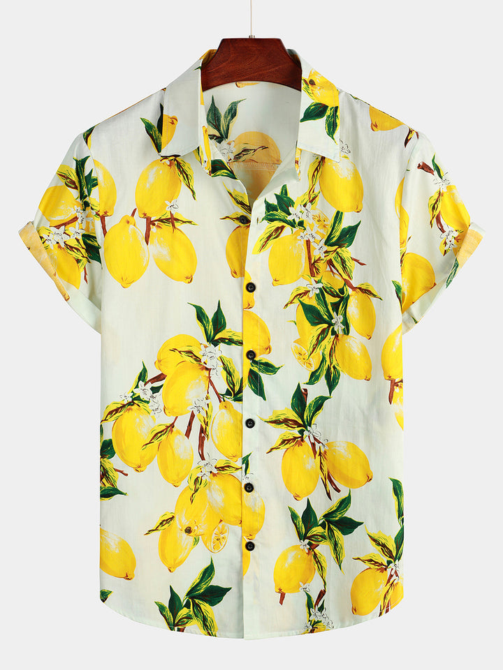 Chemise à manches courtes de vacances d&