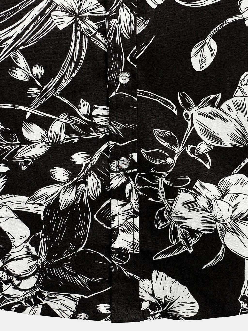 Chemise à Manches Courtes avec Imprimé Floral pour Homme