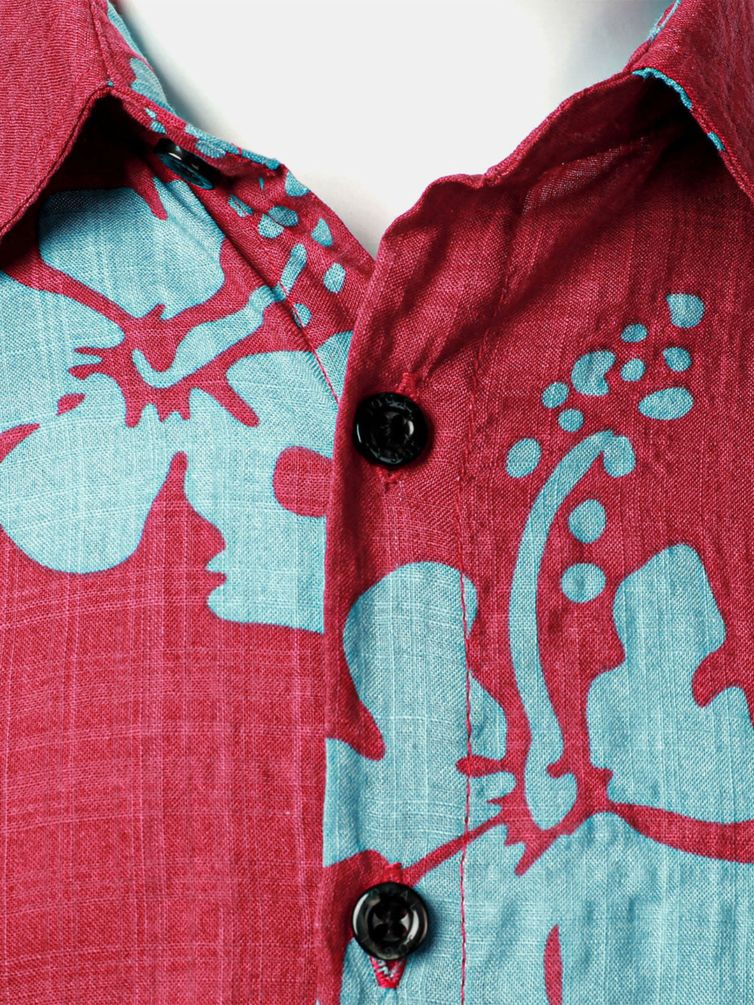 Chemise à manches courtes pour enfants à imprimé floral hawaïen tropical Aloha Holiday Beach