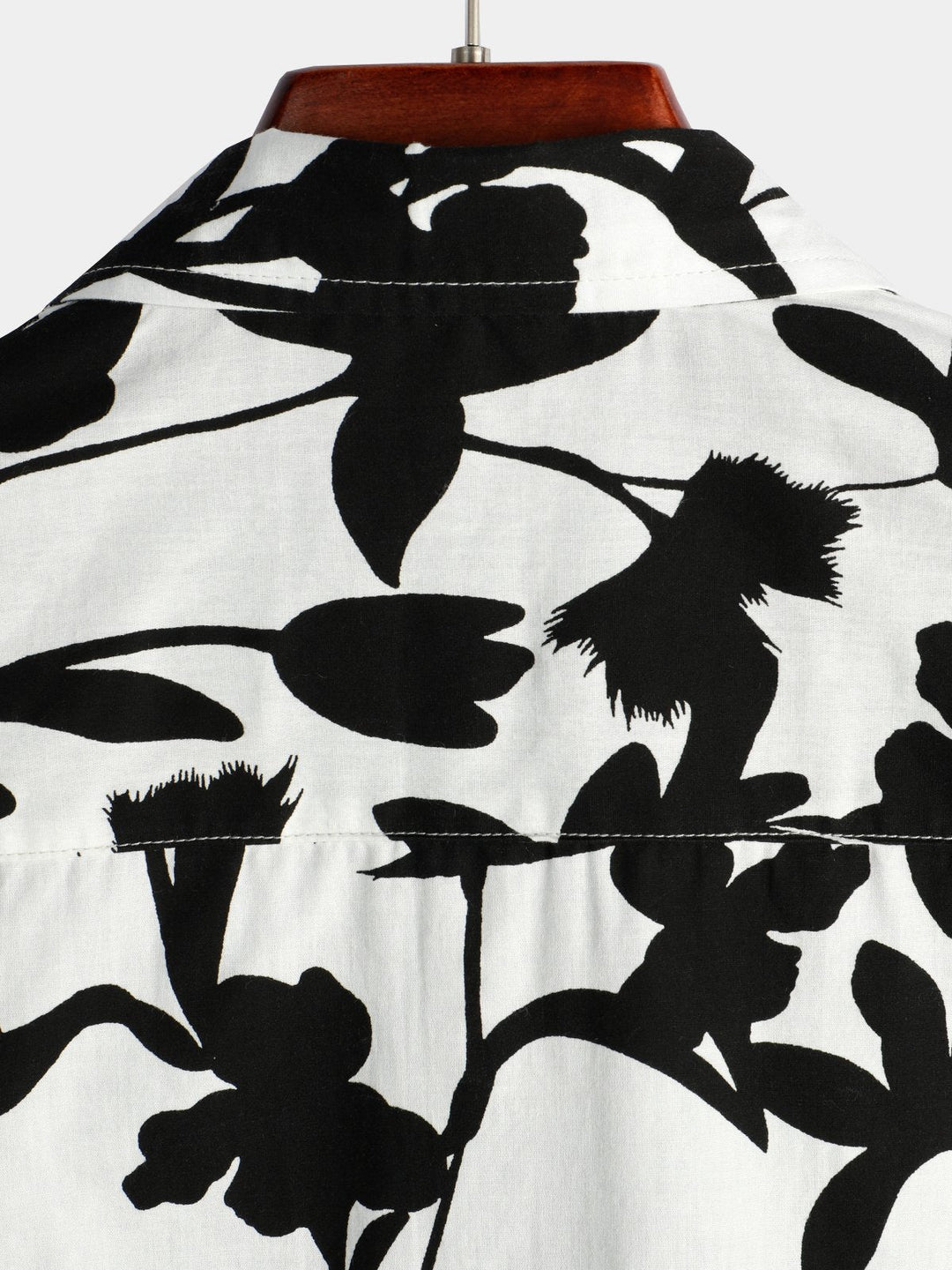Chemise en coton hawaïen tropical à fleurs