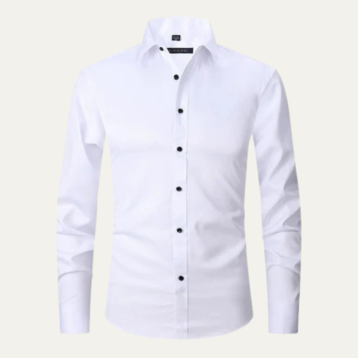 La Chemise de Costume à Manches Longues pour Hommes Beaumont, Non Repassable