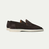 Mocassin Classique en Suède Marron