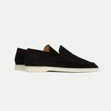 Mocassin Classique en Suède Noir