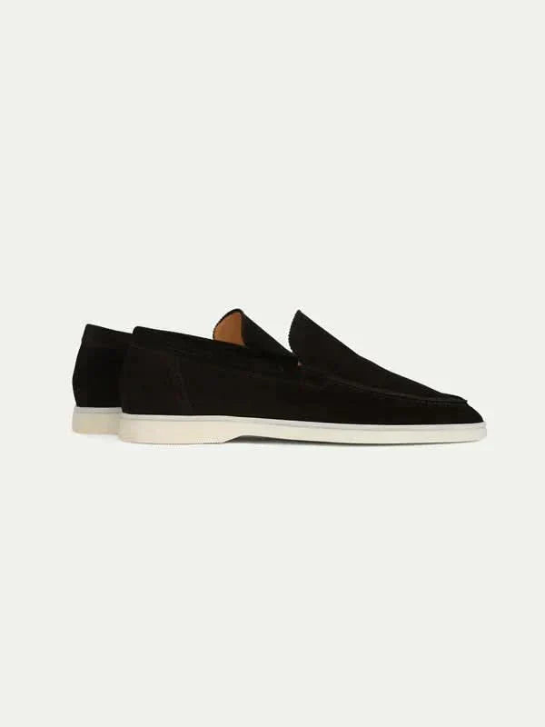 Mocassin Classique en Suède Noir