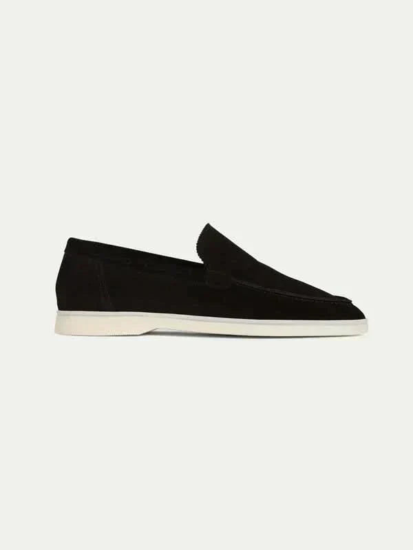 Mocassin Classique en Suède Noir