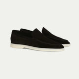 Mocassin Classique en Suède Noir