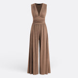 Leonor - Mono Chic Sans Manches de Jambe Longue
