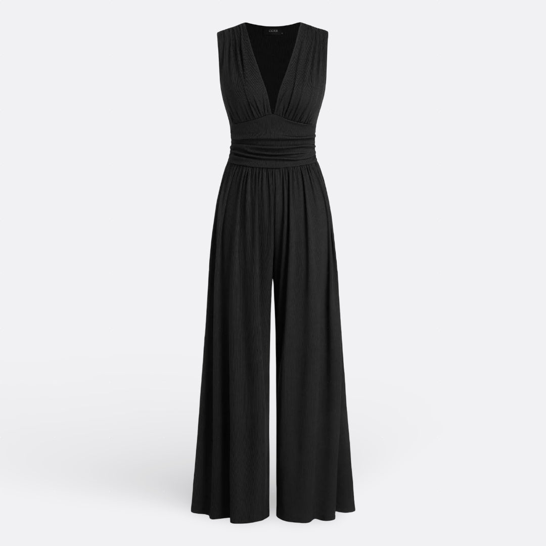 Leonor - Mono Chic Sans Manches de Jambe Longue