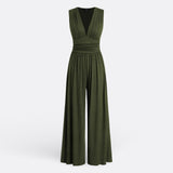 Leonor - Mono Chic Sans Manches de Jambe Longue