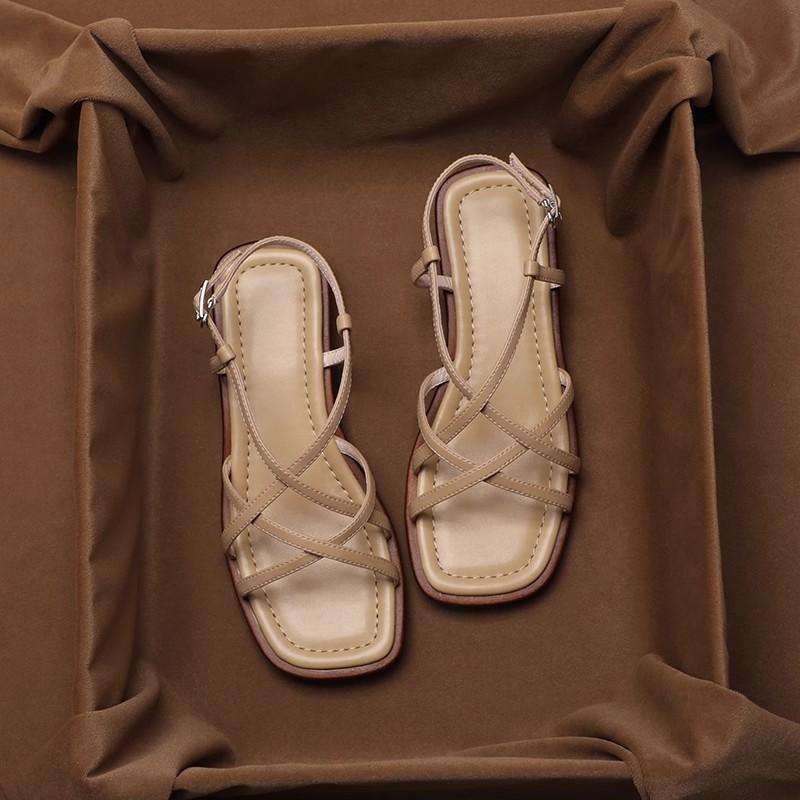 Sandales Vittoria à lanières en cuir italien
