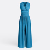 Leonor - Mono Chic Sans Manches de Jambe Longue
