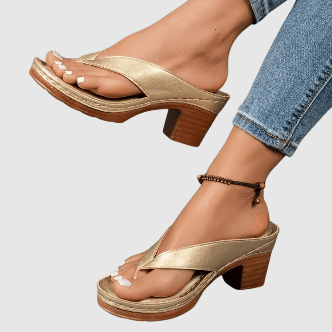 Nina - Sandale à talon élégante et confortable