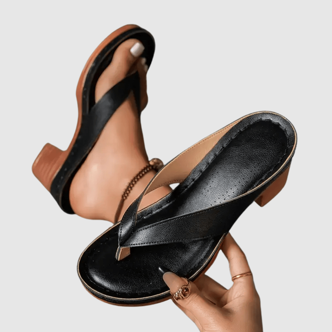 Nina - Sandale à talon élégante et confortable