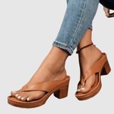 Nina - Sandale à talon élégante et confortable
