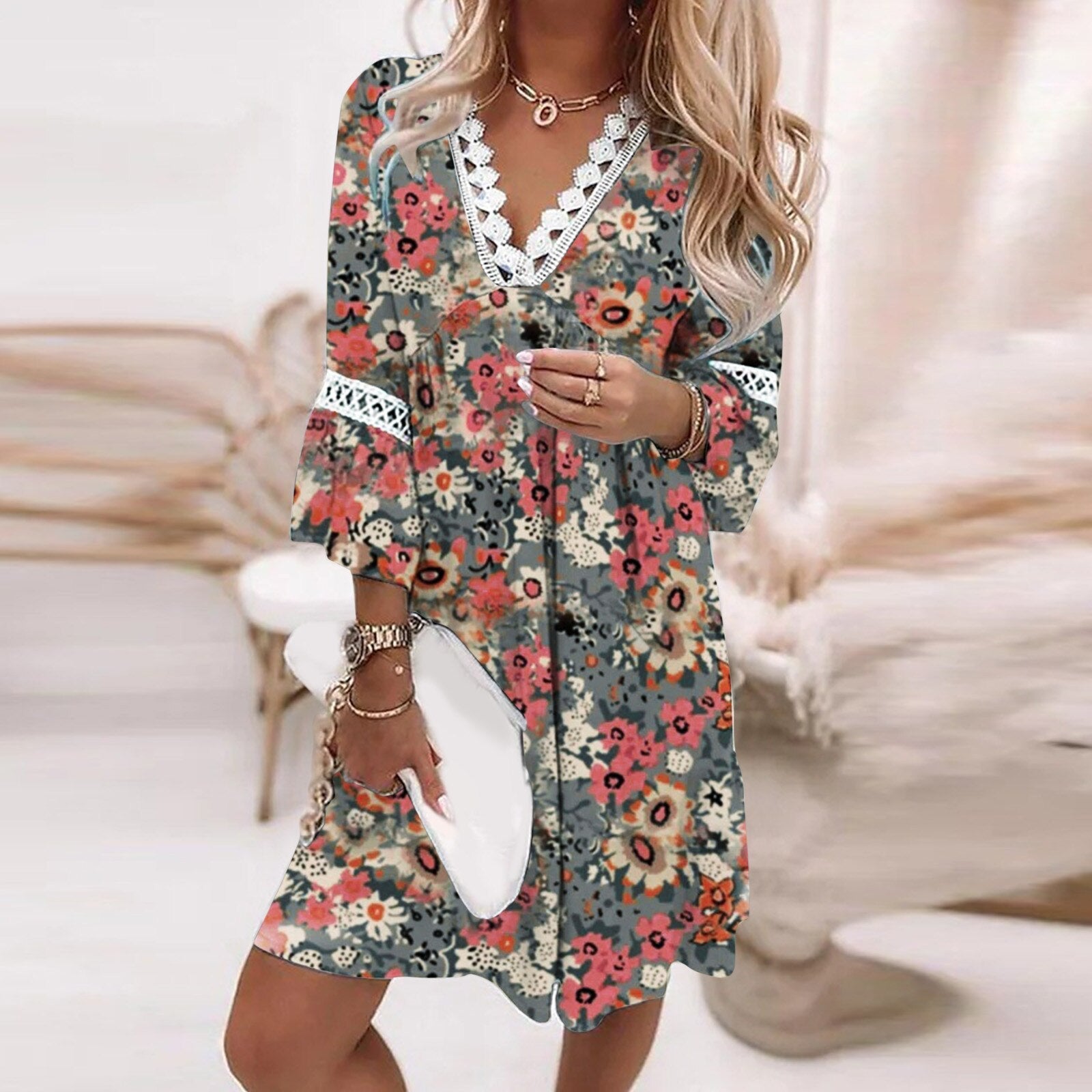 Olympe | Robe d'Été Breezy Blooms