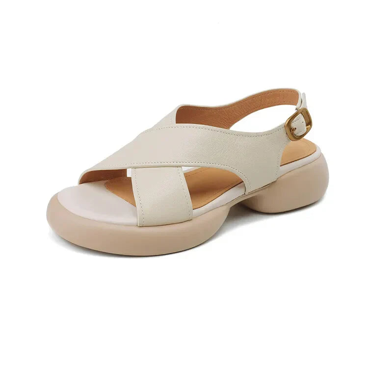 Sandales à brides croisées Emery