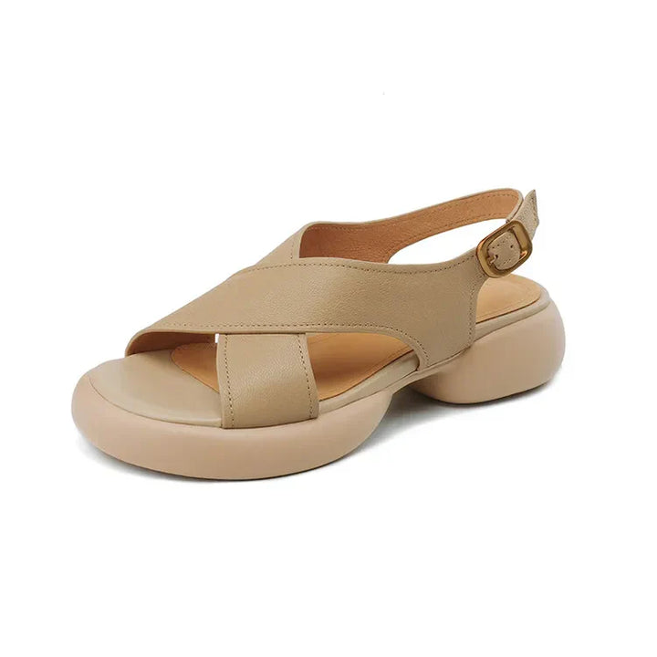 Sandales à brides croisées Emery