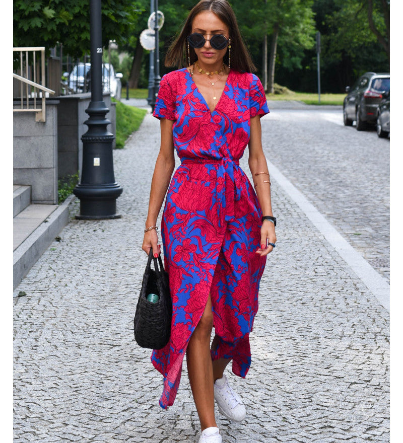 Yolanda | Robe Midi Douce et Confortable pour Femme au Quotidien