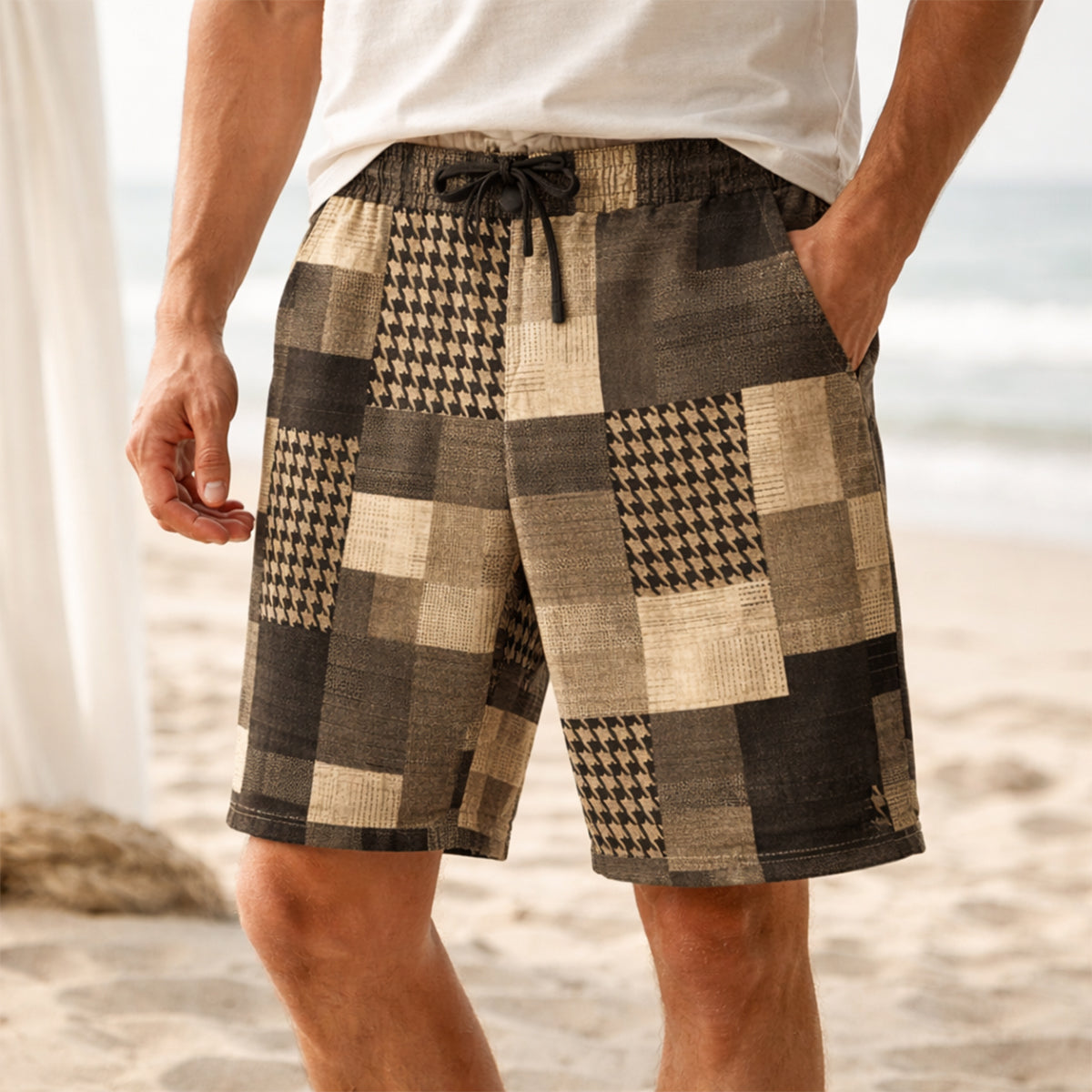 Les Shorts d'Été Colorés Décontractés pour Hommes Oakwood