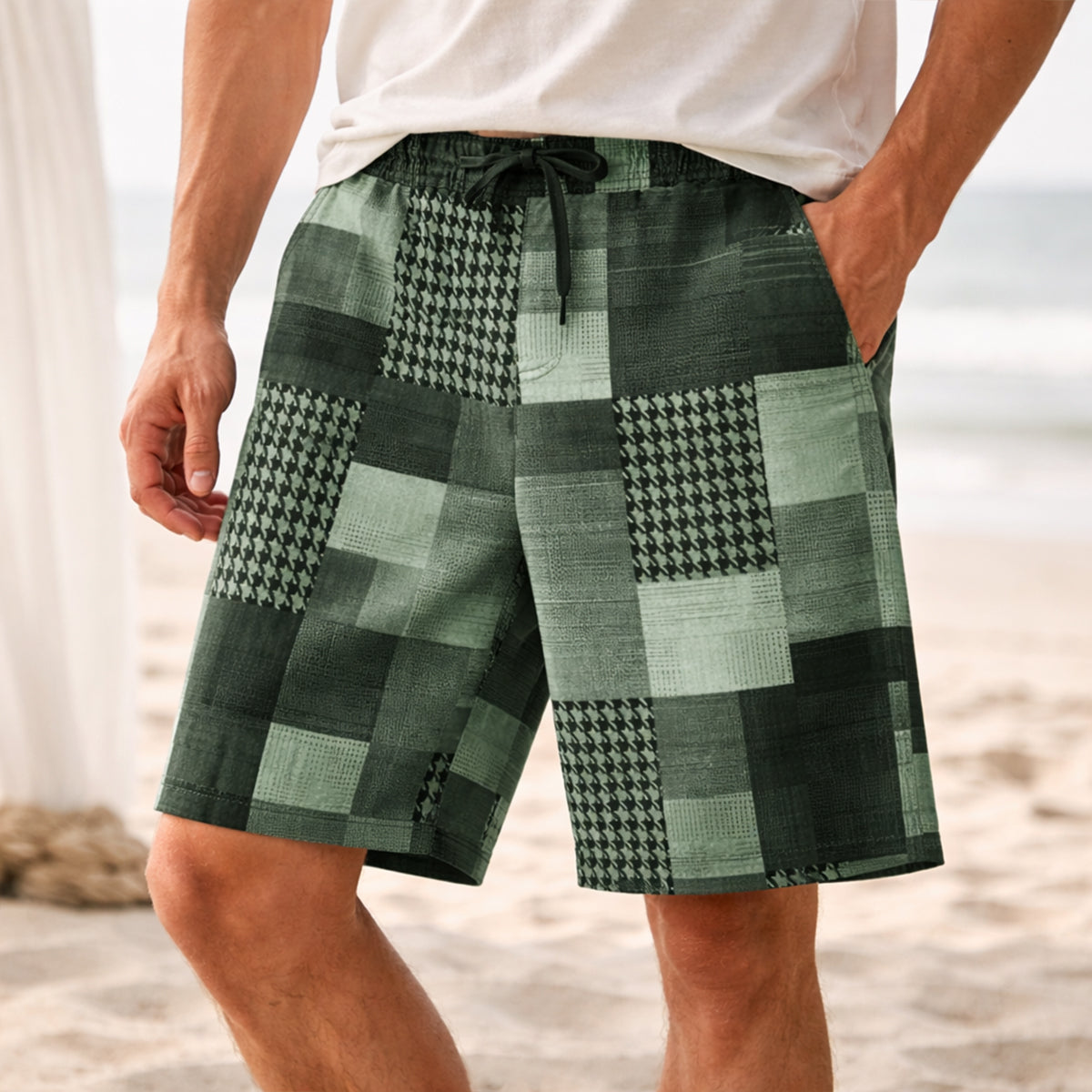 Les Shorts d'Été Colorés Décontractés pour Hommes Oakwood