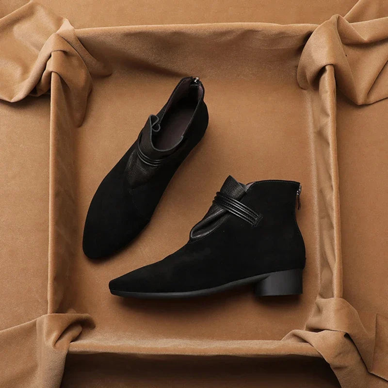 Bottes Vivienne Italian en daim