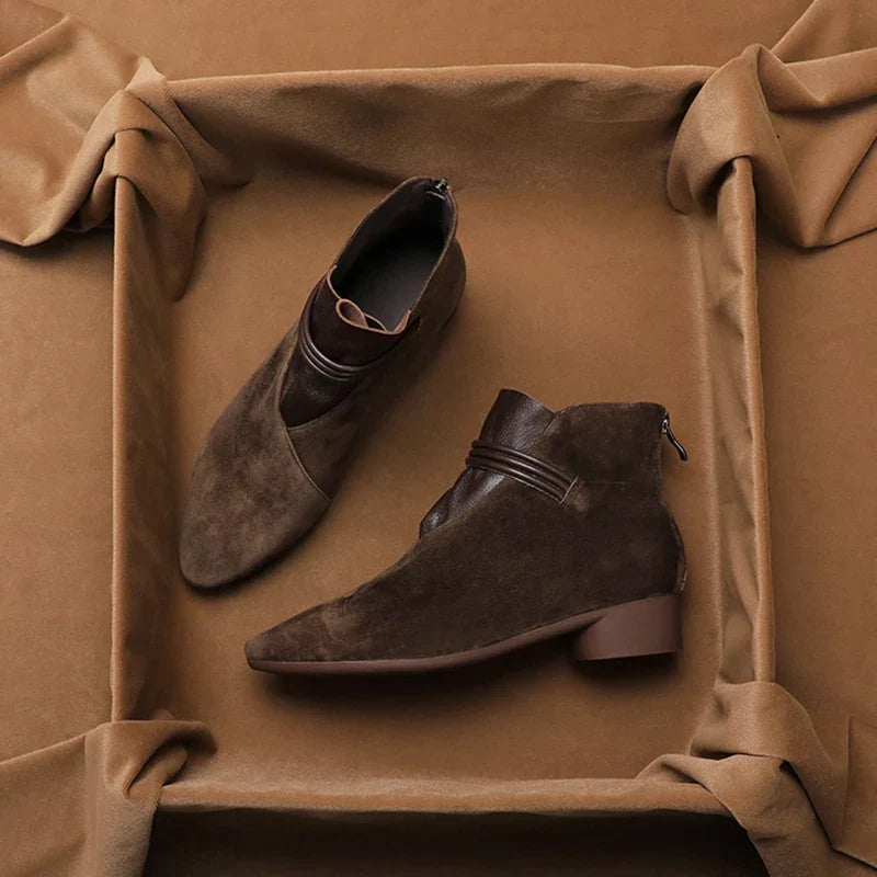 Bottes Vivienne Italian en daim