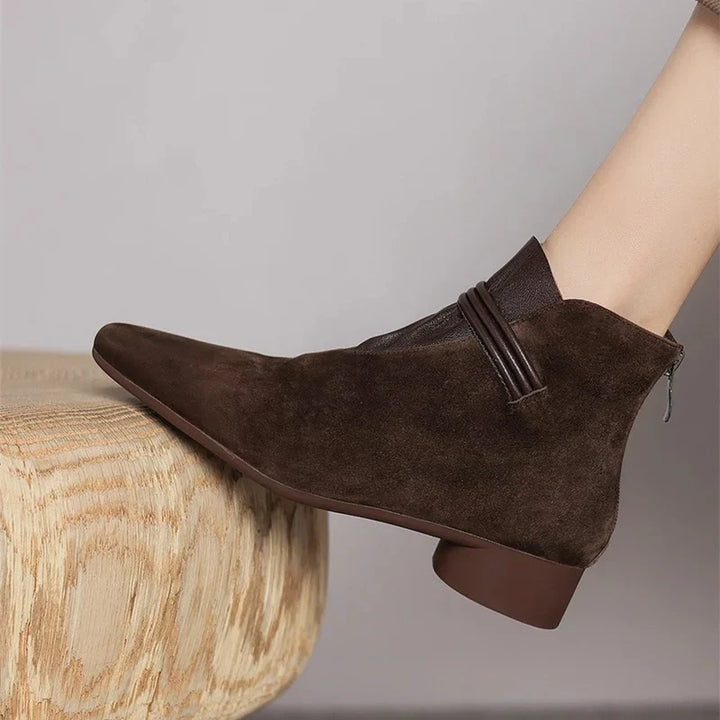 Bottes Vivienne Italian en daim