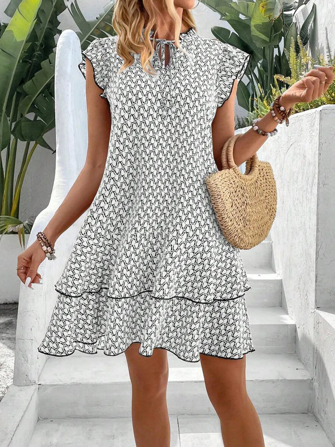Krest | Robe florale élégante