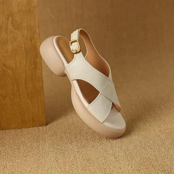 Sandales à brides croisées Emery