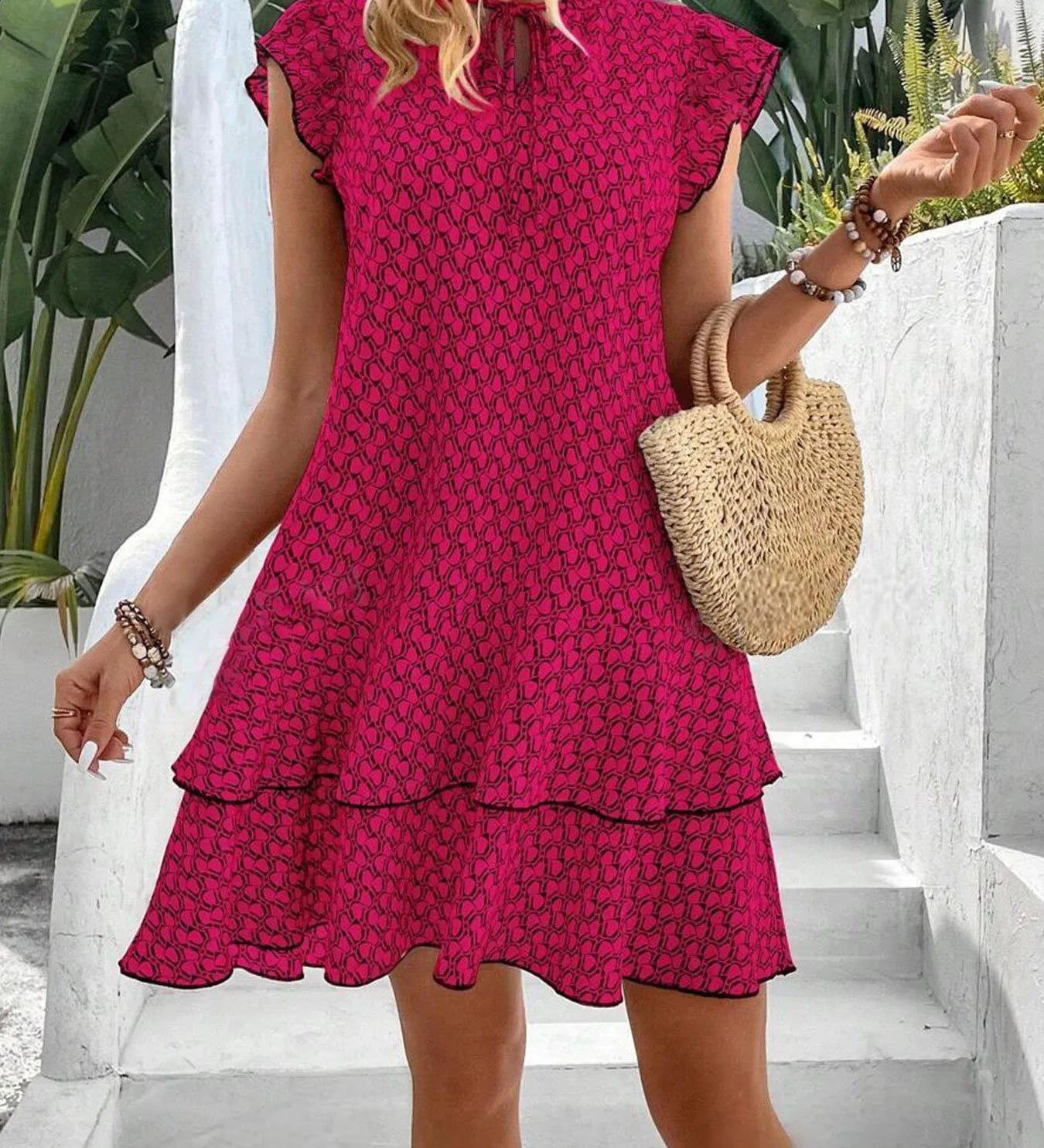 Krest | Robe florale élégante