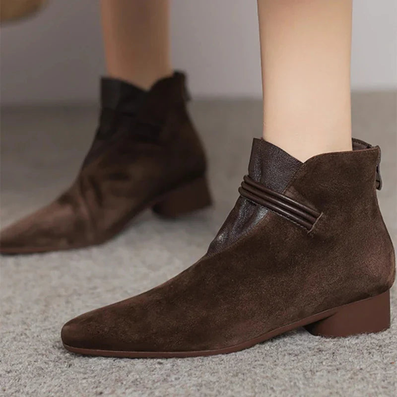 Bottes Vivienne Italian en daim