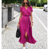 Yolanda | Robe Midi Douce et Confortable pour Femme au Quotidien