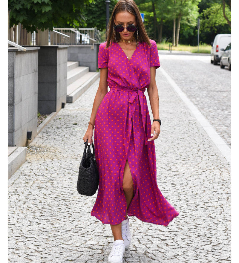 Yolanda | Robe Midi Douce et Confortable pour Femme au Quotidien